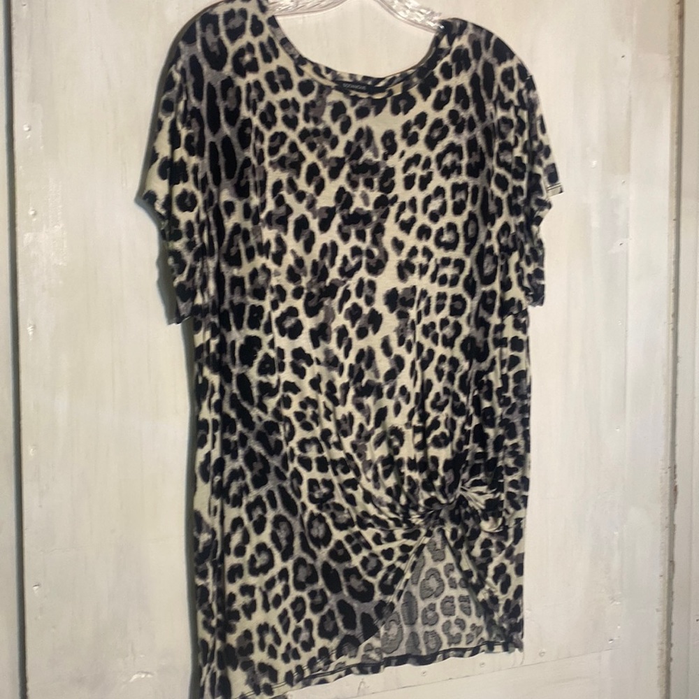 BOTANIQUE L Super Soft Cotton Tee W Side Tye- Exc